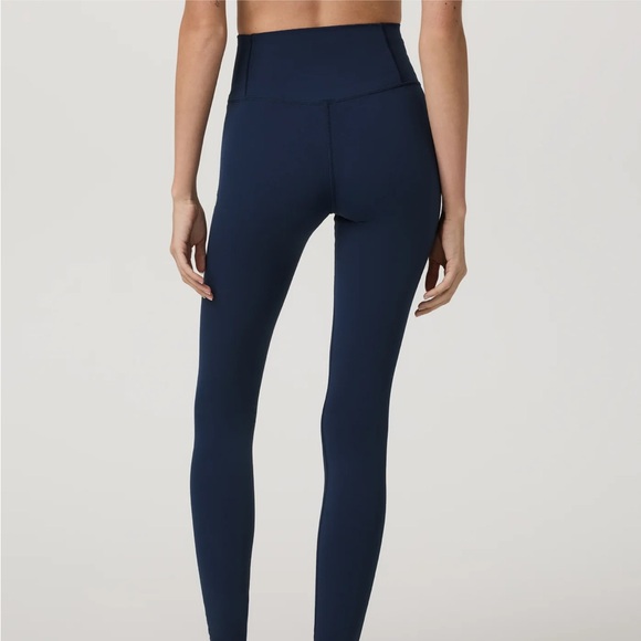 Vuori All The Feels Legging Blue Coast High Rise Performance Stretch Bliss L NEW - Picture 3 of 11